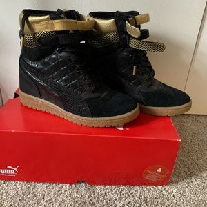 PUMA heeled sneakers